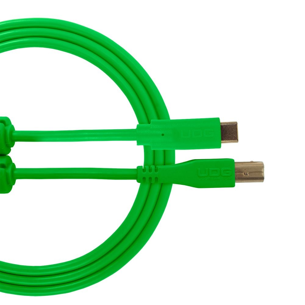 UDG U96001LB - CABLE USB 2.0 C-B RECTO verde 