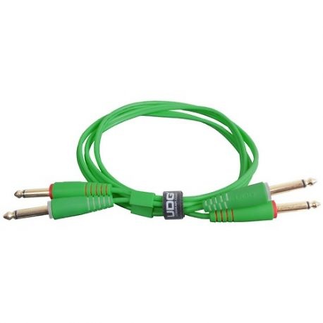 UDG U97004 - ULTIMATE AUDIO CABLE SET JACK - JACK verde 1.5 m 
