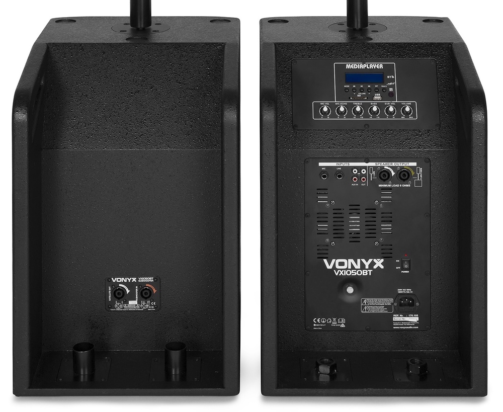 Vonyx VX1050BT CONJUNTO ACTIVO BAFLES 2.2 