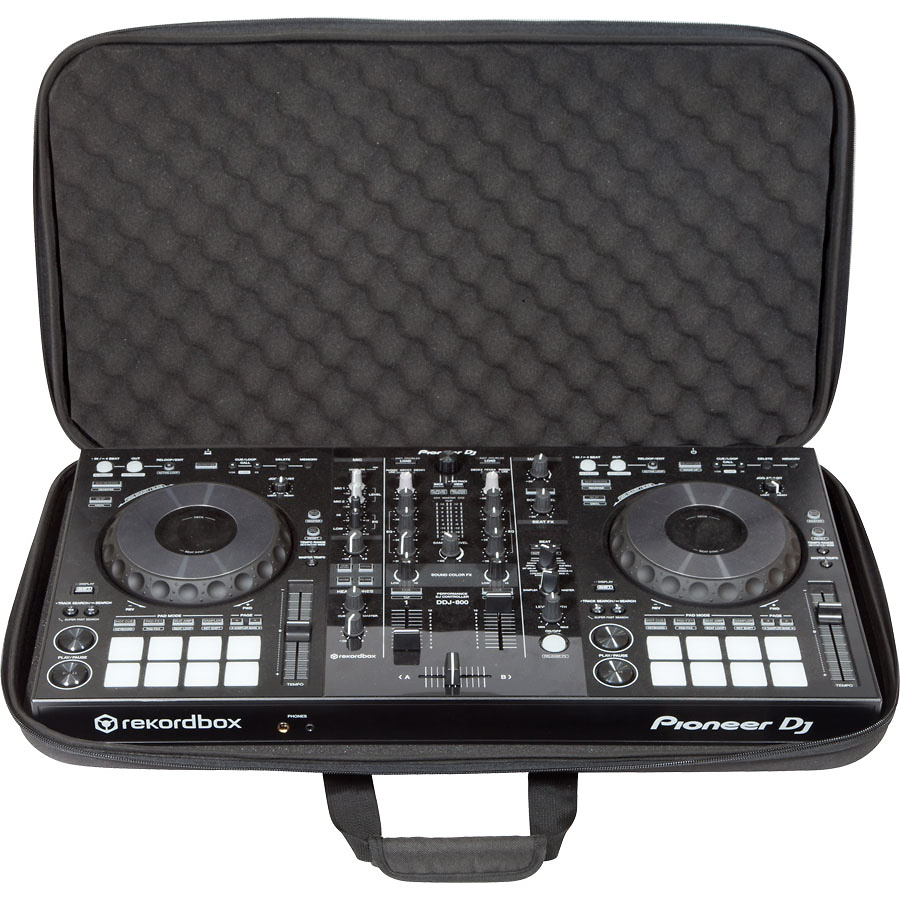 W-MCB-DDJ800 Maleta DJ EVA para PioneerDJ DDJ-800 Negra (Backpack).