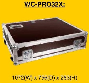WC-PRO32X Flightcase Walkasse WC-Pro32X