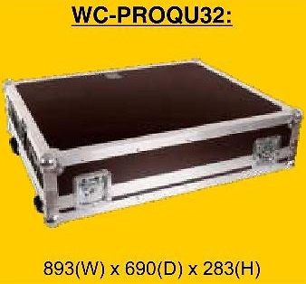 WC-PROQU32 Flightcase Walkasse WC-PROQU32