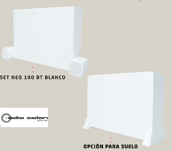 NEO set 100 BT BLANCO Altavoces de instalación Work Neo Set 100 BT en blanco