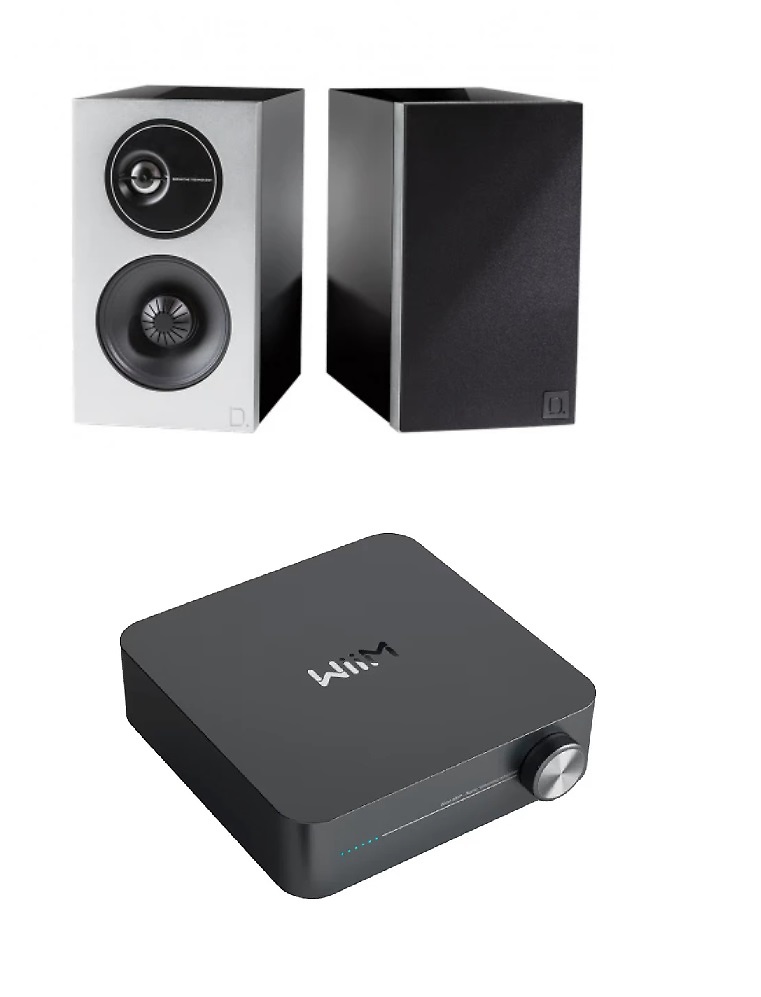 Wiim Amp + Definitive Technology D7 negro/gris 