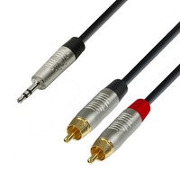 Cable Minijack 3,5 mm estéreo a 2 RCA (4 stars)