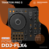 Mapeo de Pioneer DDJ-FLX4 para Traktor Pro