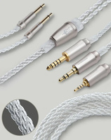 Meze 99 Series 4.4mm Balanced Silver Plated Upgrade Cable - 1.2 m