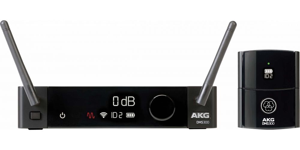 AKG DMS300 Instrumental Set Microfono Inalambrico Licencia libre 2,4 GHz AKG DMS300 Instrumental Set Microfono Inalambrico Licencia libre 2,4 GHz