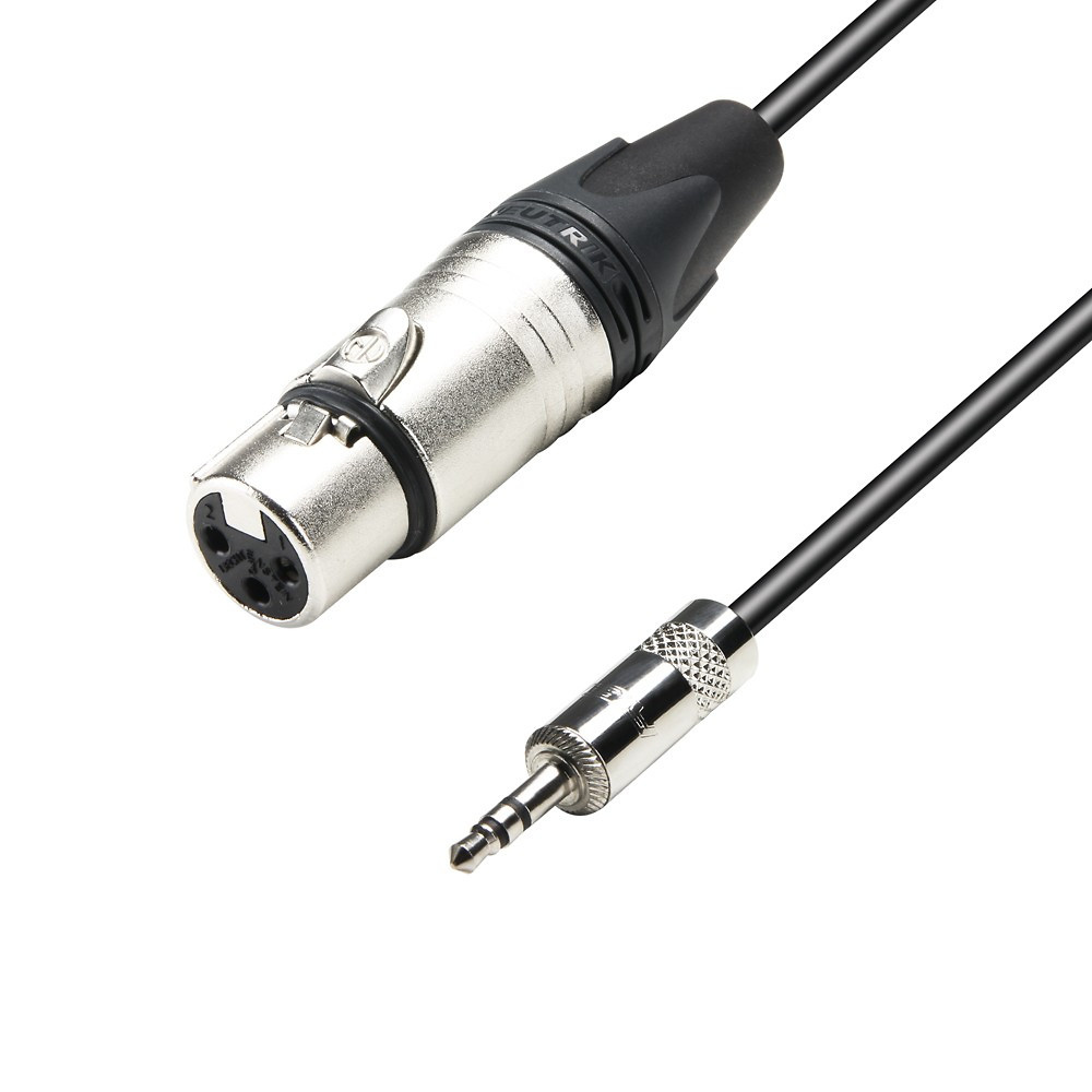Cable de Micro Neutrik de XLR hembra a Jack 3,5 mm estéreo - RADIO COLON