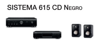 PMA600 + DCD600 + s15E Amplificador PMA600 más altavoces Polk S15e más DCD600
