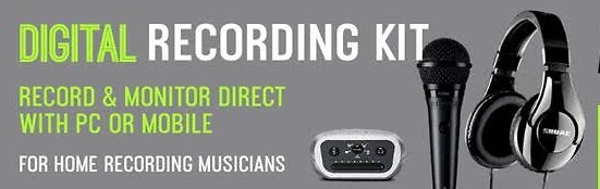 Kit Shure para grabación digital Kit Shure para grabación digital