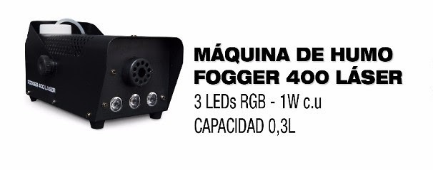 Fogger 400 led Máquina de humo AMS Fogger 400 LED