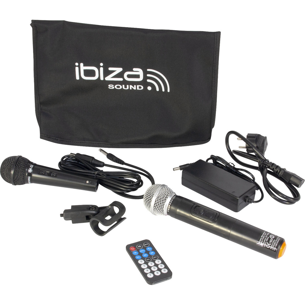 IBIZA PORT10 VHF-BT ALTAVOZ PORTATIL 500W - SinergiaMusic