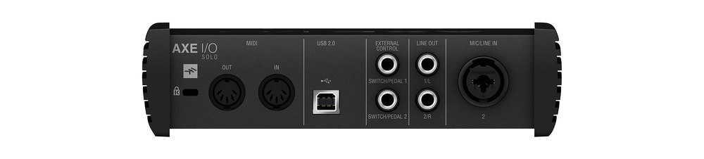 IK Multimedia AXE I/O Solo Interfaz de Audio USB 2.0 IK Multimedia AXE I/O Solo Interfaz de Audio USB 2.0, trasera
