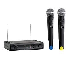 receptor Mu-1002 set microfono inalambrico doble Acoustic control MU1002 