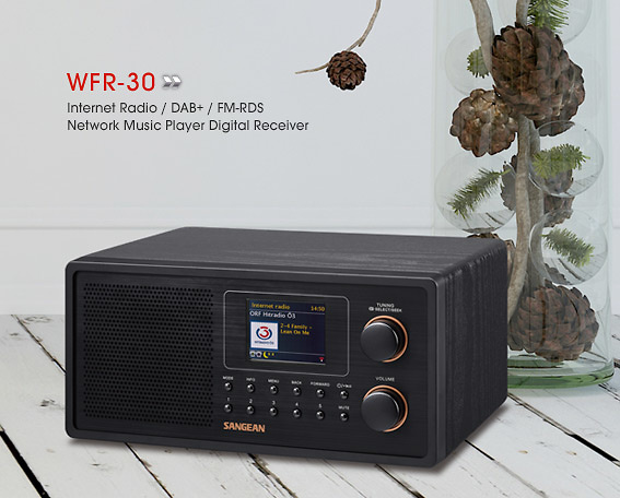 RADIO WRF-30 Radio internet con DAB+ Sangean WFR-30