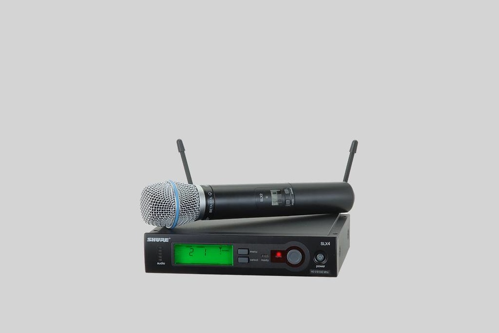 Micrófono SLX24E B87A Sistema inalámbrico Shure SLX24e B87A