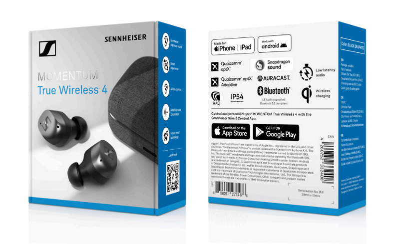 Sennheiser Momentum True Wireless 4: El audio inalámbrico del futuro