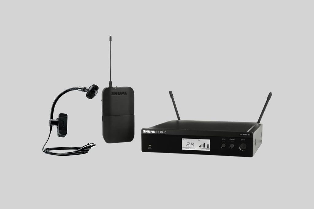 BLX14RE/P98H-H8E Shure BLX14RE/P98H-H8E: Sistema inalámbrico, banda de frecuencias: 518-542 MHz (H8E), incluye fuente de alimentación EU
