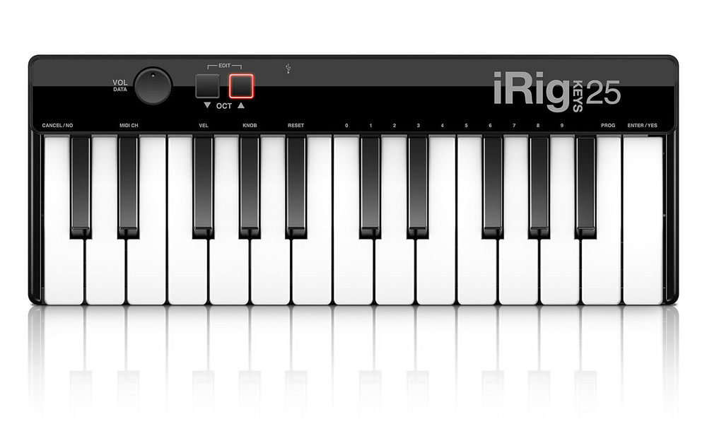 iRig Keys 25 iRig Keys 25: El Controlador MIDI USB de 25 mini teclas para Mac/PC