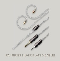 Cable MMCX SILVER PLATED para auriculares RAI
