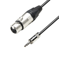 Cable de Micro Neutrik de XLR hembra a Jack 3,5 mm estéreo
